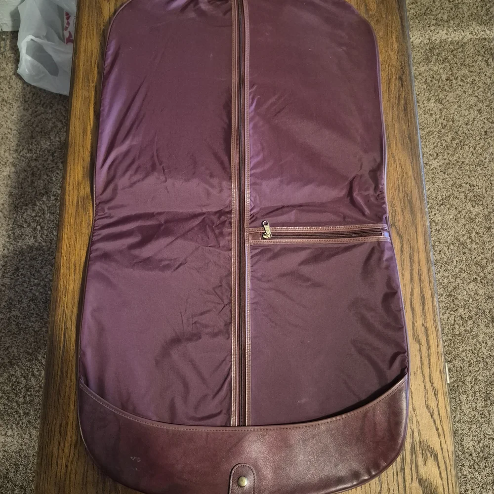 American Tourister Maroon Garment Bag